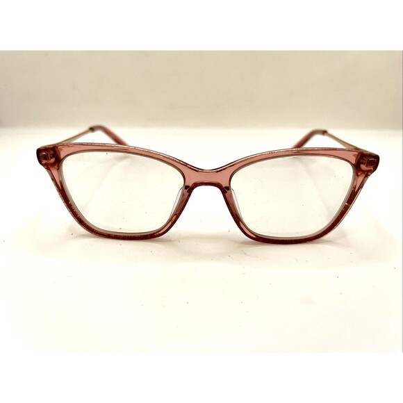 bebe Eyeglasses BB5203 (689) Pink Crystal Designer Frames Only Pink 52-17-135 - Picture 1 of 6
